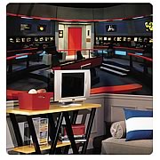 Star Trek Enterprise Bridge Chair Rail Pre-Pasted Mural